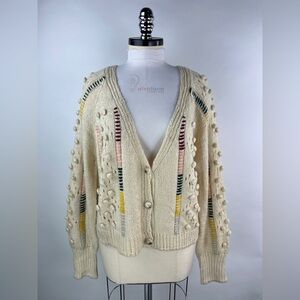 💚 2944. Low V-Neck Button Front Cardigan